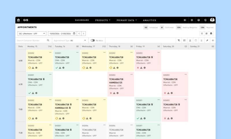Marimba - Adidas - Global Intake Scheduling Application
