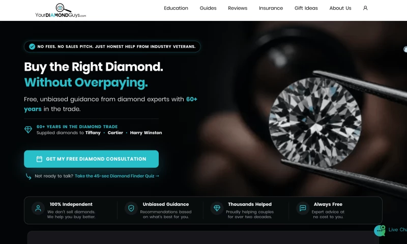 Psi Square - YourDiamondGuys AI-Powered Diamond Discovery & Education Platform