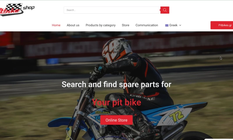 Shell-iT - Branding and bilingual e-shop for pit bike parts