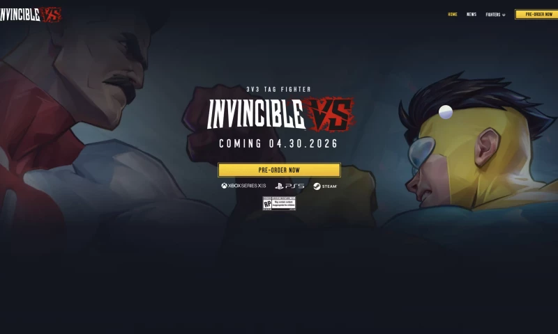 ZERO NEGATIVE - Invincible VS Game Website
