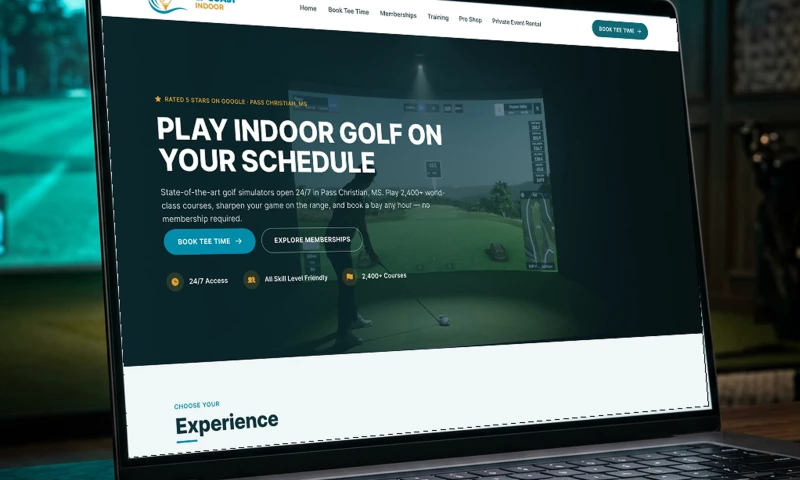 ObjectSingle Unipessoal Lda - Shopify Design and Development for an Indoor Golf Facility