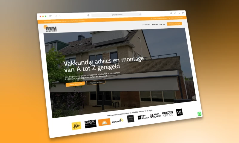 Devife - Conversion-Focused Website Redesign for a Sun Shading Specialist