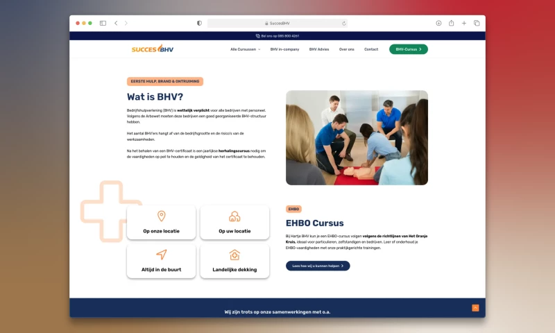 Devife - A Clear, Conversion-Focused Website for Workplace Safety Training