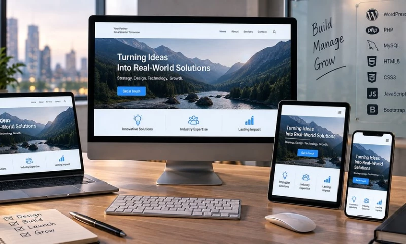 ICANIO Technology - Modern Corporate Website