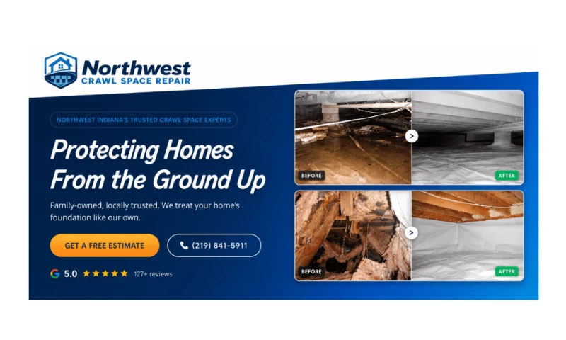 Shilling Digital - Northwest Crawl Space Repair Website