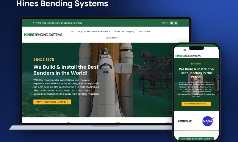 UltraWeb Labs Inc. - Industrial manufacturer website