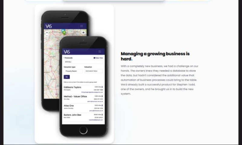 Initforthe - Property Valuation Case Management System for VAS Group