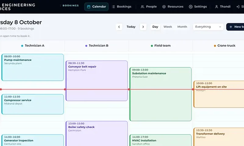 Nova SIte - KasiDB Bookings Custom Booking & Calendar Web App