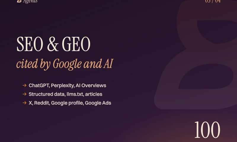Bloch Agents - SEO and GEO — cited by Google, ChatGPT and Perplexity