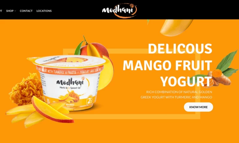 Dezino Graphist - WooCommerce website for a Canadian dairy brand