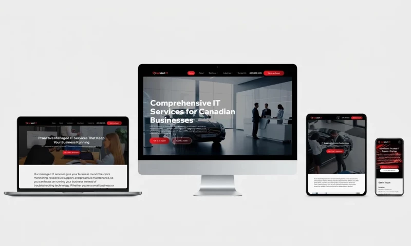 CSP Marketing Solutions - Managed IT Website Rebuild and SEO Copy