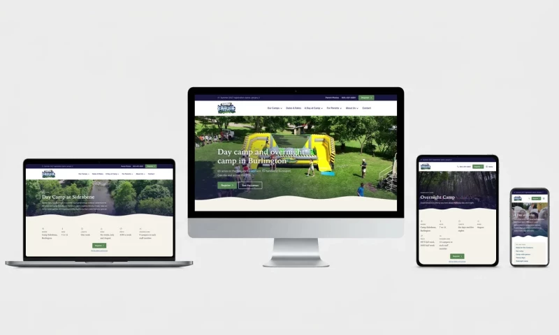 CSP Marketing Solutions - Camp Website Rebuild and Parent Photo Portal