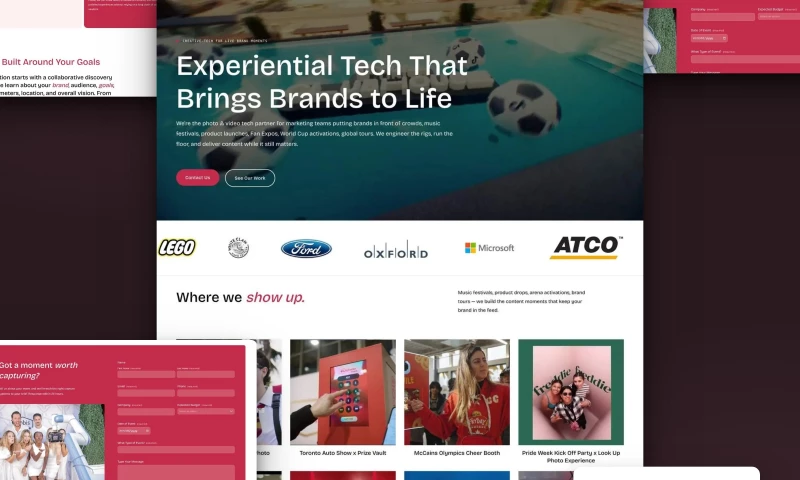 Highr Labs - Page Activations Squarespace Website Redesign