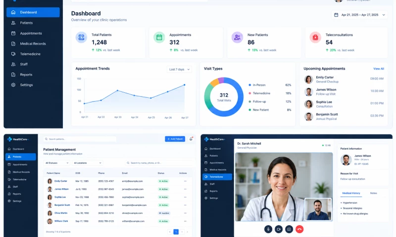 Lukor Technologies - Healthcare Platform Development for Multi-Clinic Operations