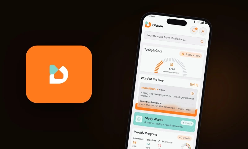MadeReal - Diction - vocabulary app