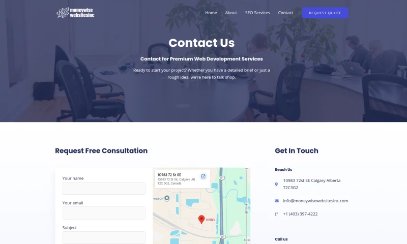 Money Wise Websites Inc - Money Wise Websites Inc Business Website