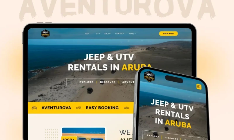 NeoDimensional - Aventurova Jeep & UTV Rental Platform