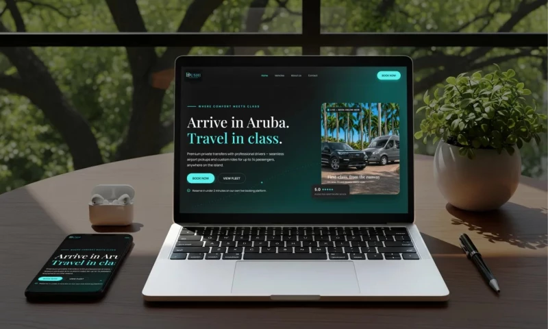 NeoDimensional - Dushi Transfers Chauffeur Website