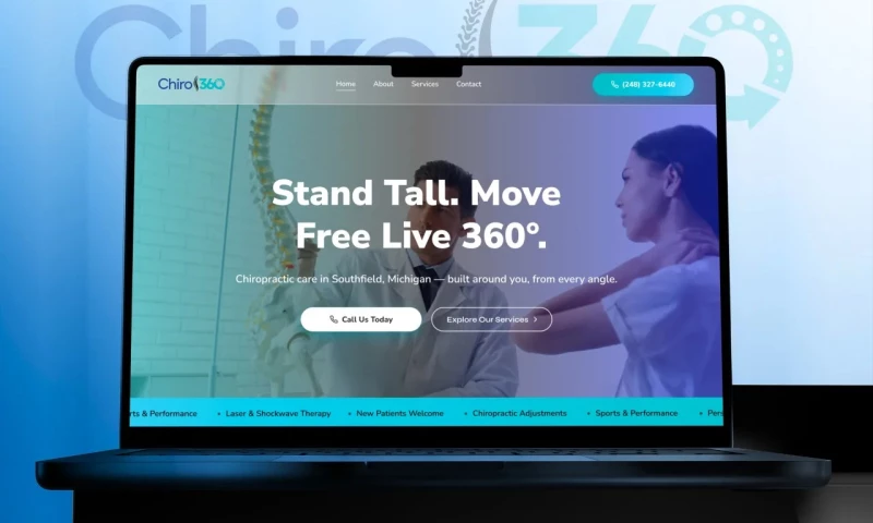 NeoDimensional - Chiro360 Chiropractic Clinic Website