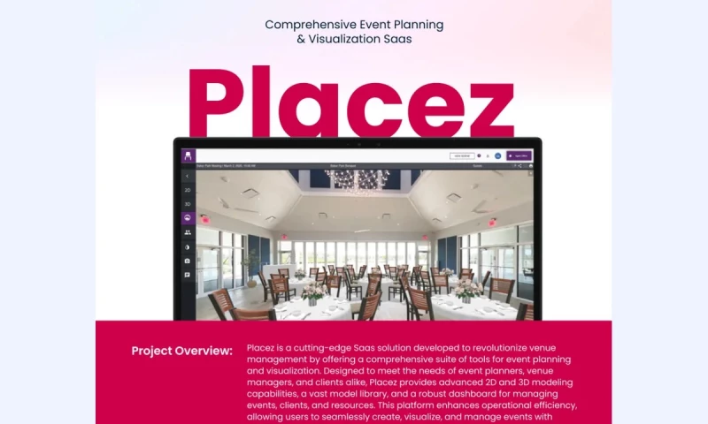 Upstack Web - Placez Event Planning and Visualization SaaS