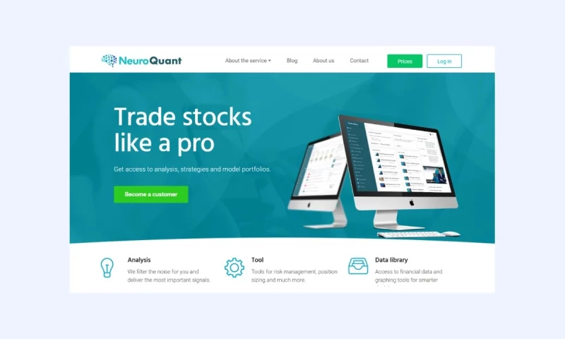 Upstack Web - NeuroQuant Stock Trading Platform