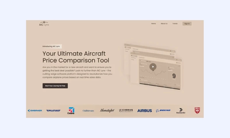 Upstack Web - AIC Lynx Aircraft Price Comparison Tool