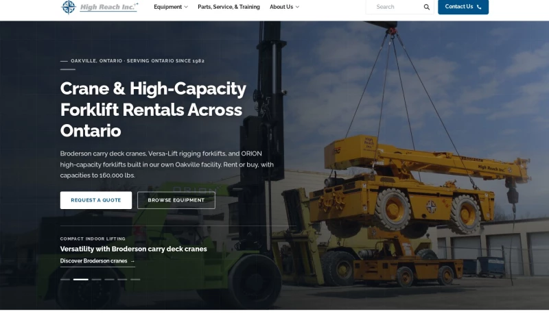 Oakville Web Designs - High Reach Inc. - Website and SEO