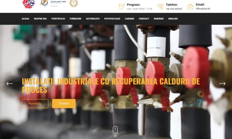 WeCode Romania - Grup Energoinstal (GEI) – corporate website
