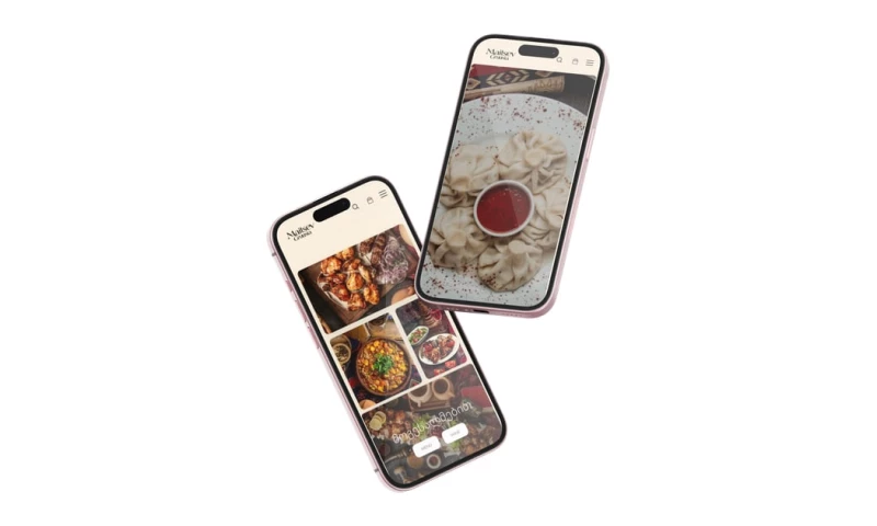 Bronic Labs - Maitsev Gruusia Georgian restaurant e-commerce