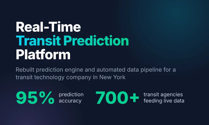 CodeBranch - Real-Time Transit Prediction Platform
