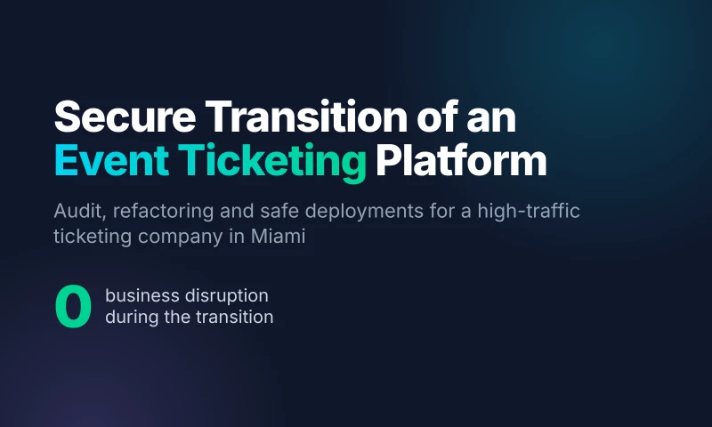 CodeBranch - Large-Scale Event Ticketing Platform