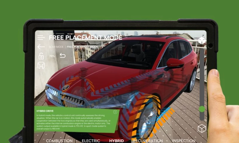 YORD - AR & VR presentation of Electromobility