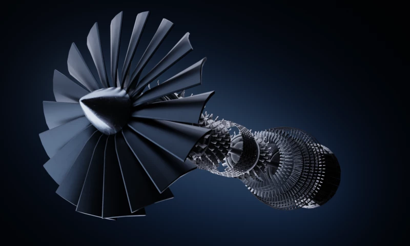 Baked Moon Studios Pune - Inside a Jet Engine | Complex Engineering Explained Through 3D CGI