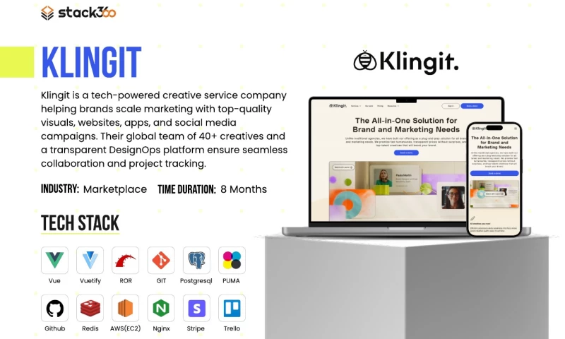 Stack360 - Klingit: DesignOps Platform for Global Creatives