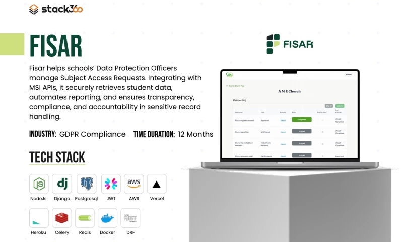 Stack360 - Fisar: GDPR Subject Access Request Platform