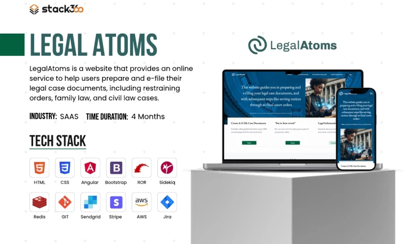 Stack360 - Legal Atoms: Guided Legal E-Filing SaaS