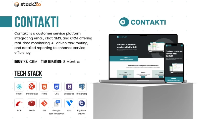 Stack360 - Contakti: Omnichannel Customer Service CRM
