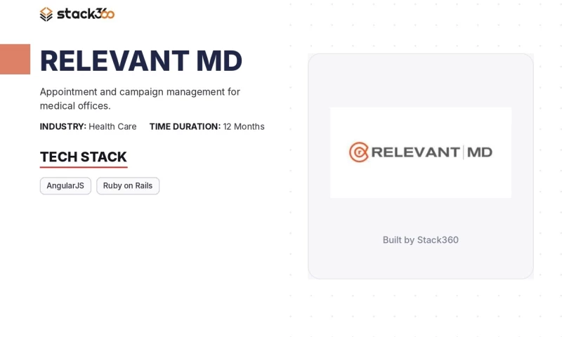 Stack360 - Relevant MD: Appointments and Campaigns for Medical Offices