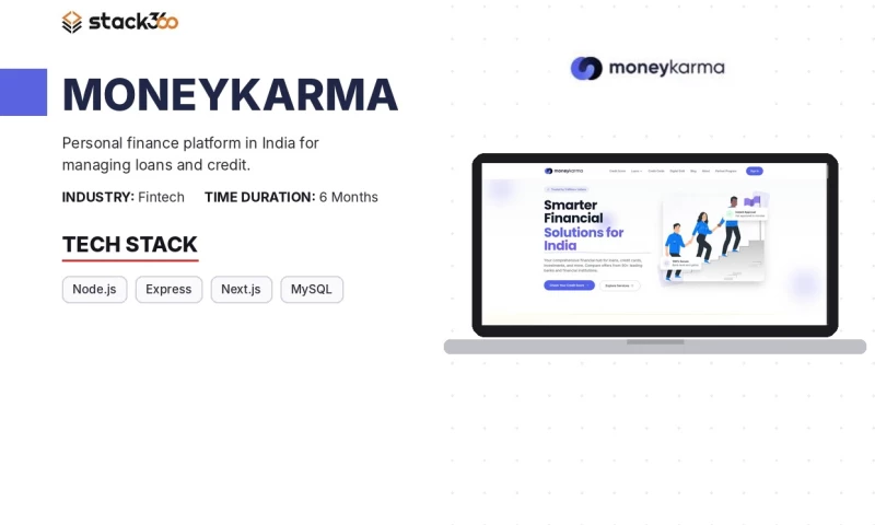 Stack360 - MoneyKarma: Personal Finance Platform for India