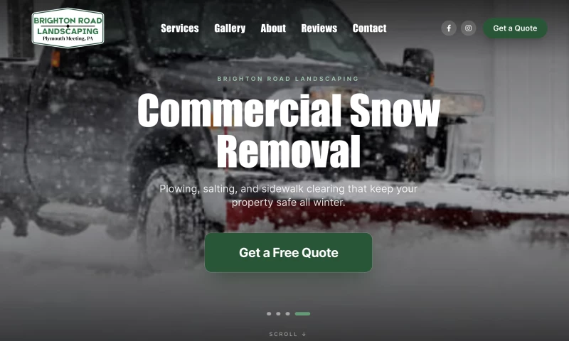 Bright Automations - Brighton Road Landscaping Website