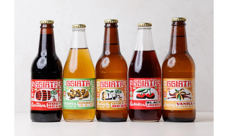 Bill Rebholz - Ggiata Deli Soda Labels