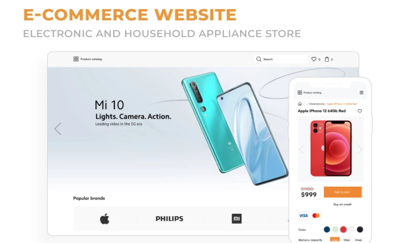 2muchcoffee - eCommerce Website
