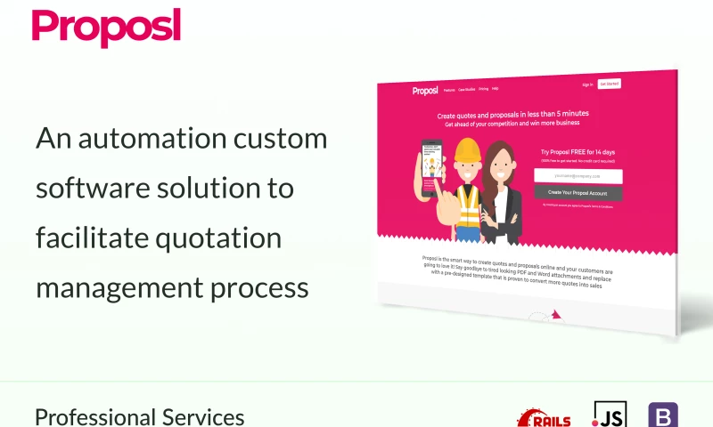 An automation custom software solution to facilitate quotation management process