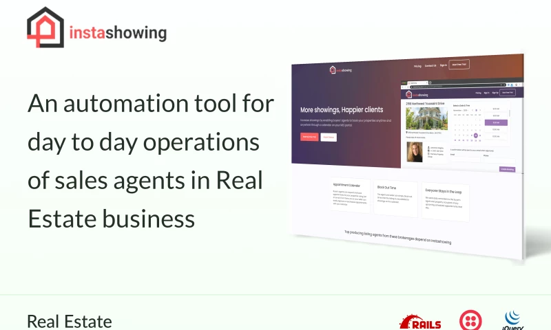 An automation tool for day to day operations of sales agents in Real Estate business