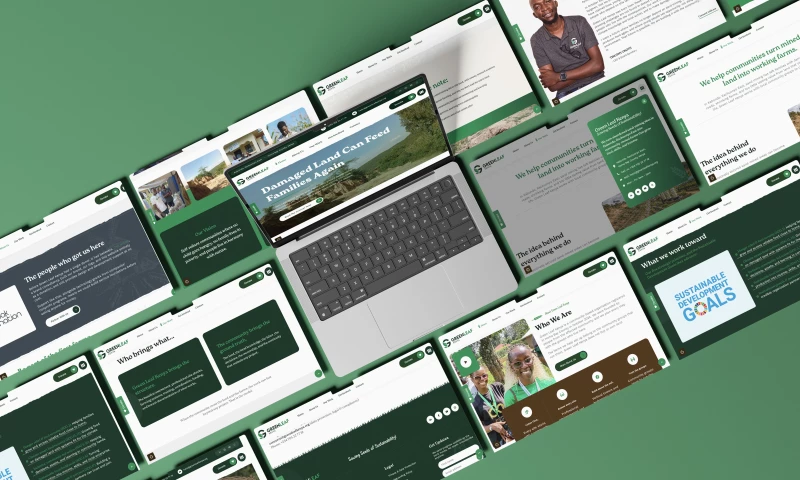 Oak Nation LLC. - Brand development and website for Green Leaf Kenya