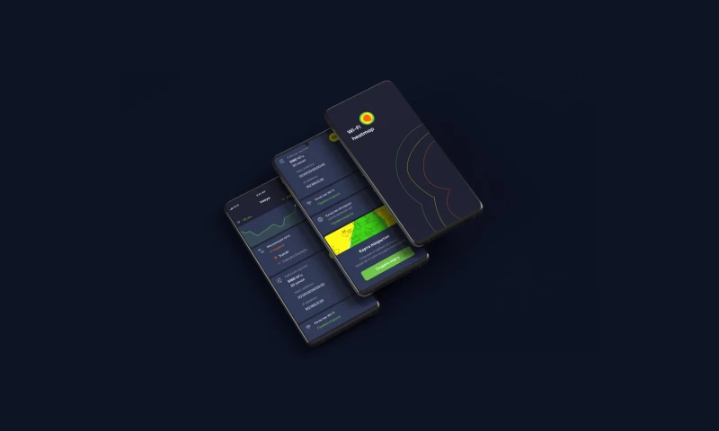 Chyzh Agency - WiFi Heatmap: a native Android app with 1M+ installs
