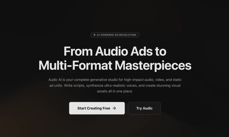 Neurocell AI - Vernacular audio ads, without the studio