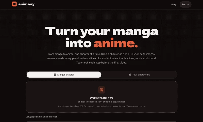 Neurocell AI - Turning manga chapters into animated anime with AI