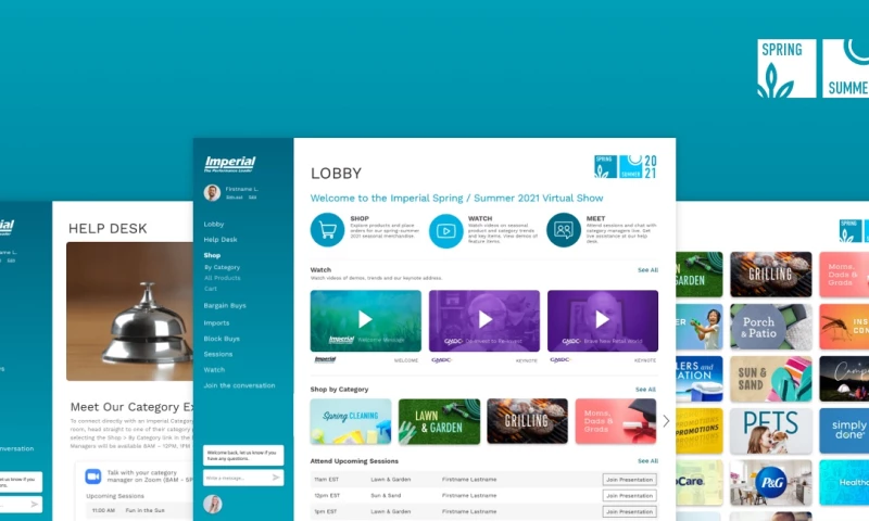 Digital Yalo - Imperial’s seasonal trade show