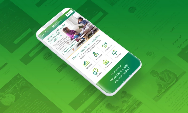 Digital Yalo - M&T Bank website
